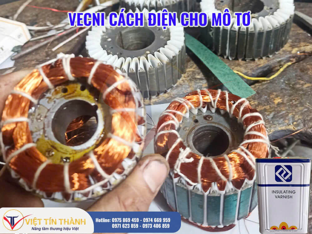 ứng dụng vecni cách điện motor